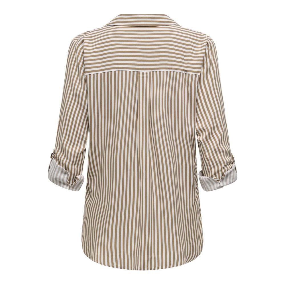 Chemise Blanc/Camel Femme JDY Laurel 2