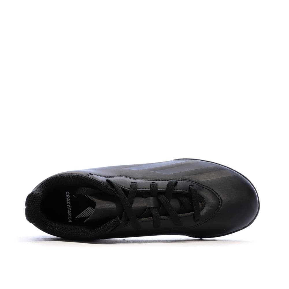 Chaussures de Foot Noires Junior Adidas X Crazyfast.4 TF 4