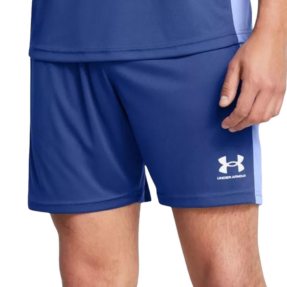 Short de Sport Bleu Homme Under Armour Knit 1