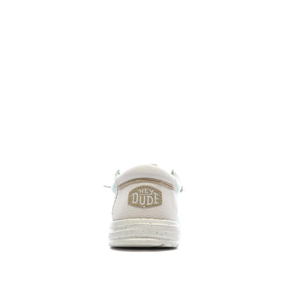 Chaussures Vert/Blanc Homme Hey Dude Stone 3