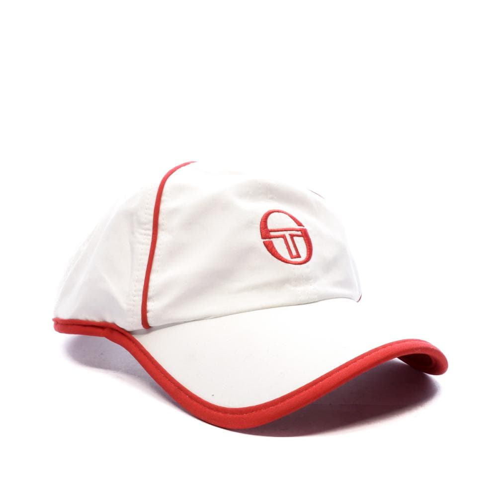 Casquette blanche/rouge homme Sergio Tacchini Club Tech 5