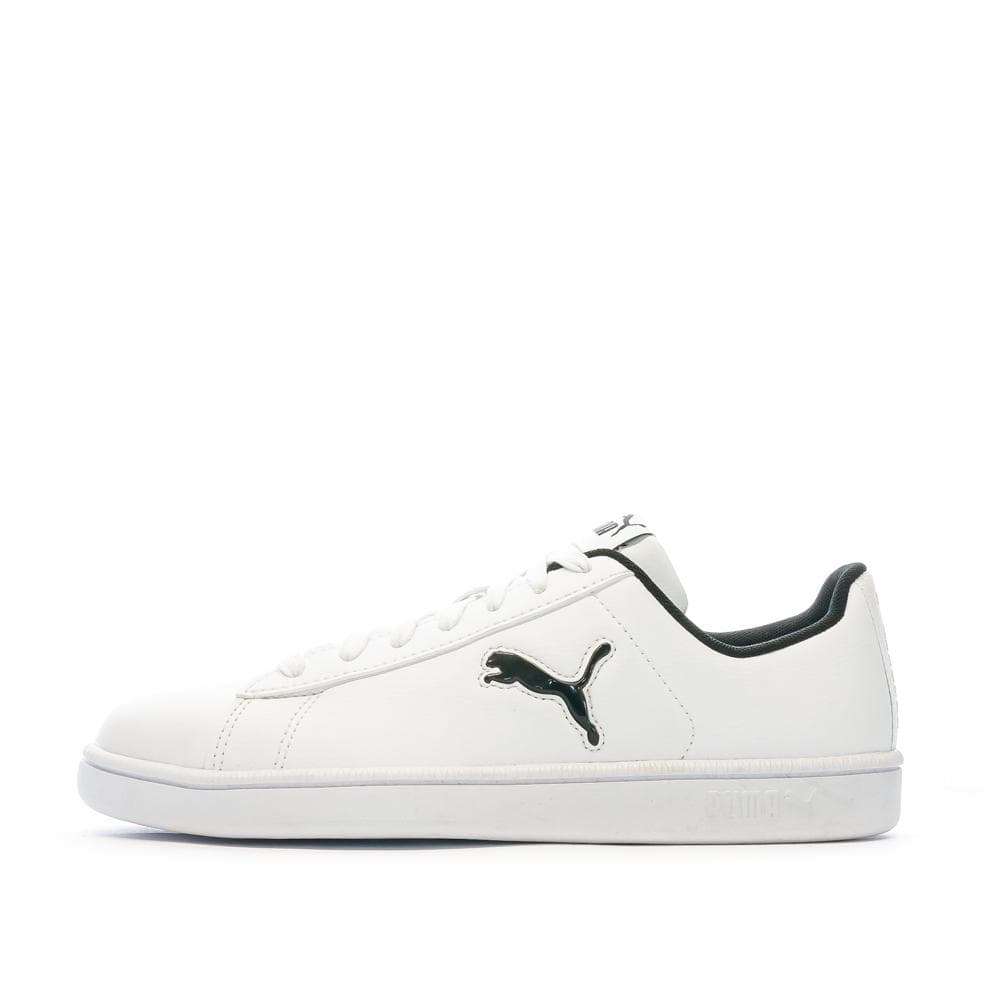 Baskets Blanches/Noires Garçon Puma Cat 1