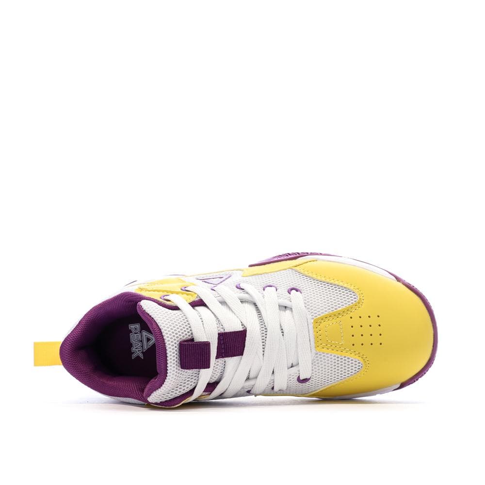 Chaussures de Basketball Blanc/Violet Fille PEAK SPORT Game 2 4
