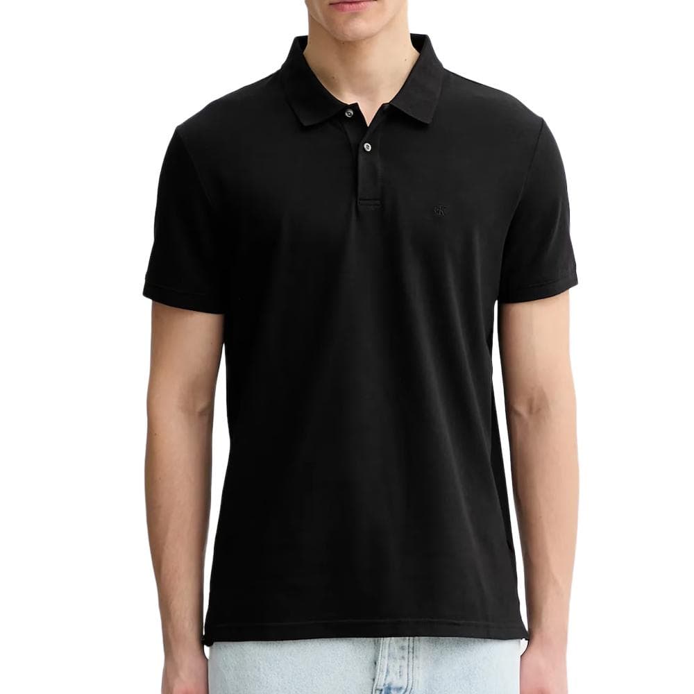 Polo Noir Homme Calvin Klein Jeans Refined 1