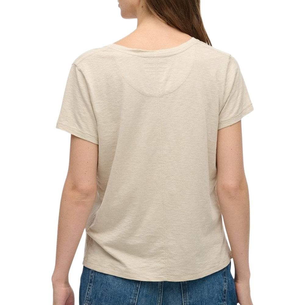 T-Shirt Beige Femme Superdry Studioss 2