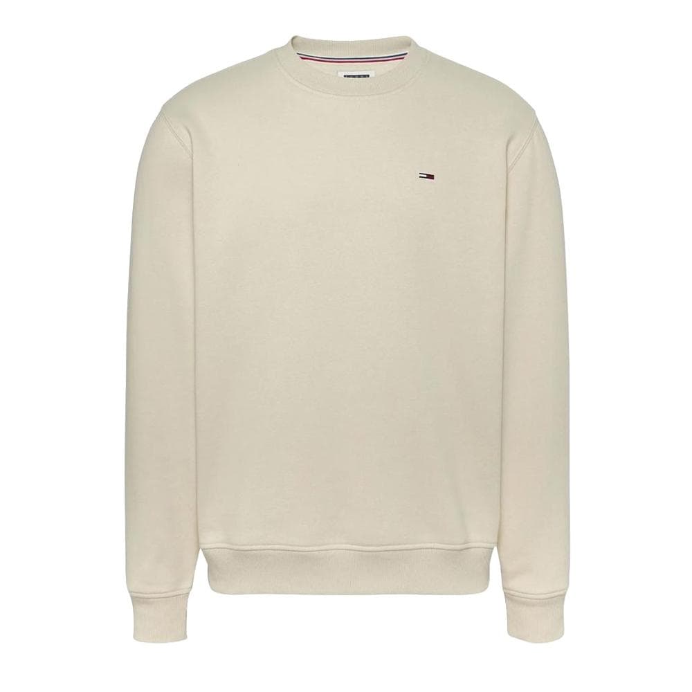 Sweat Beige Clair Homme Tommy Hilfiger Reg Flag Crew 1
