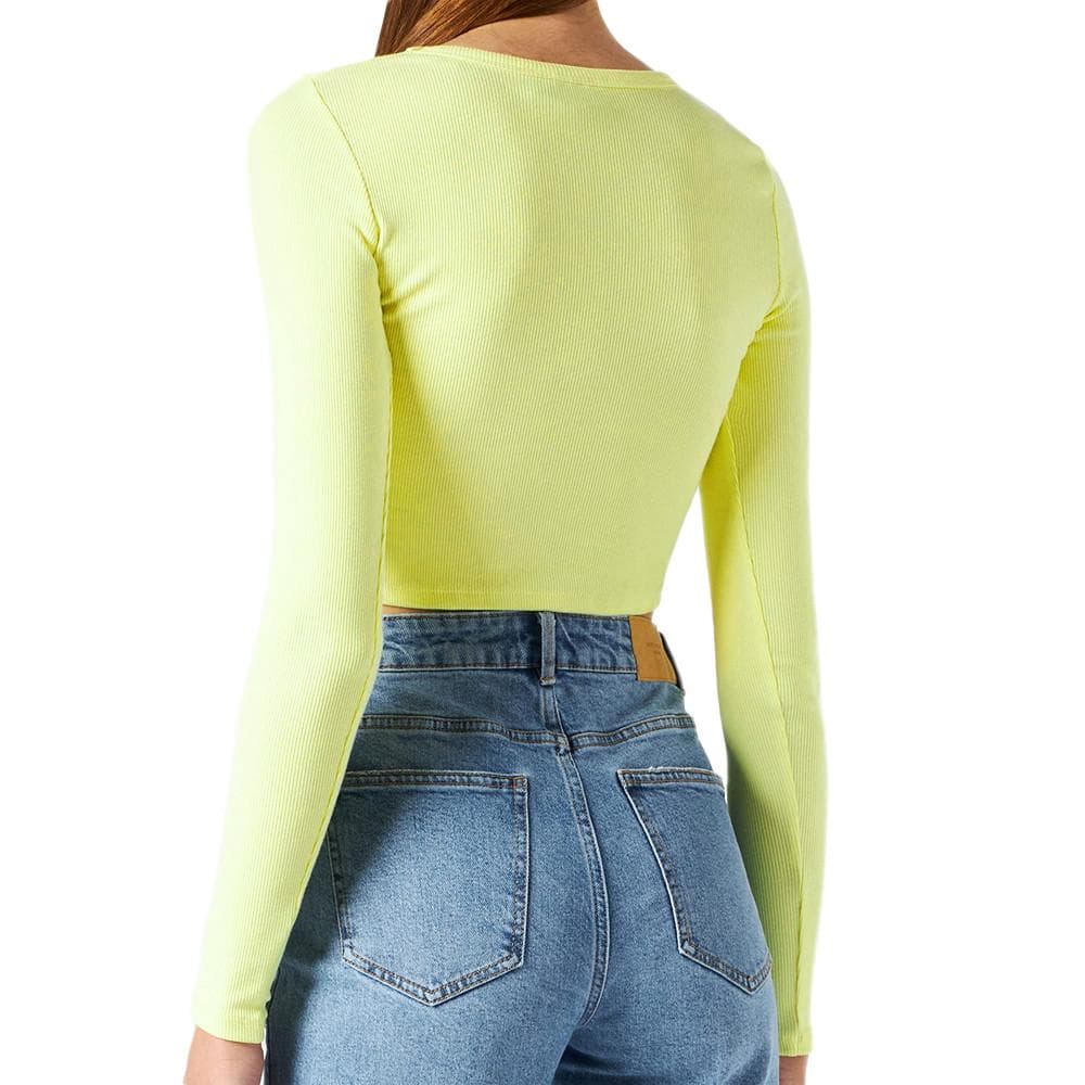 Top Jaune Femme JJXX Feline 2