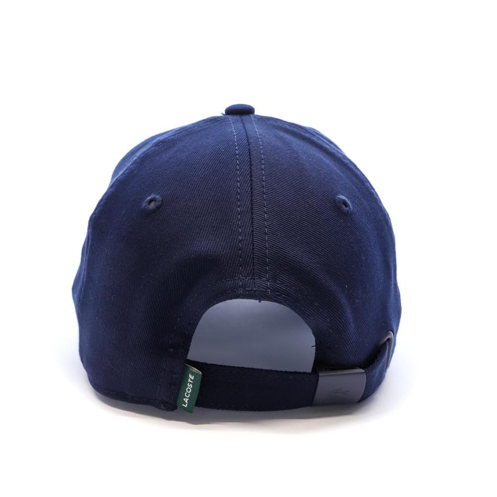Casquette Marine Mixte Lacoste Monochrome Cotton Twill 3