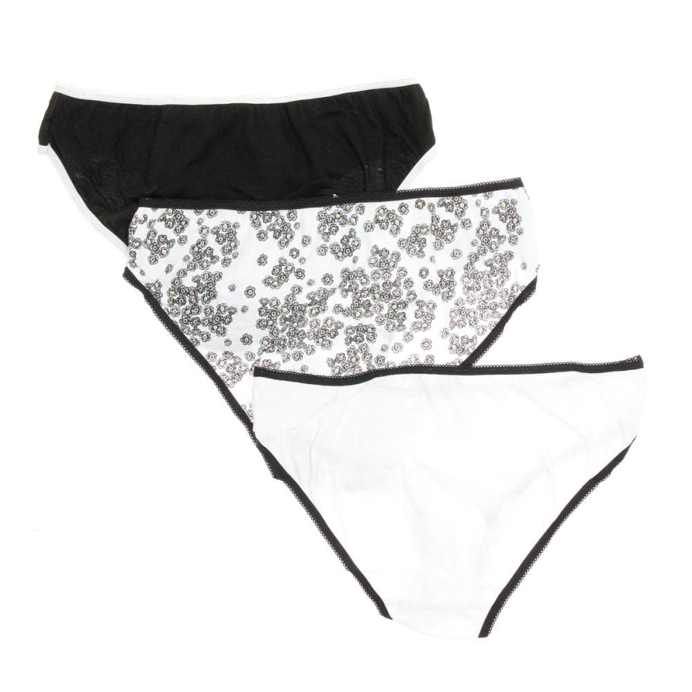 Lot x3 Culottes Noir/Blanche Femme Lulu Castagnette 2