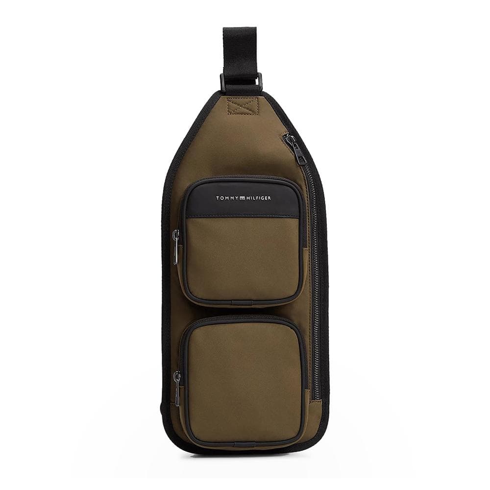 Sac à bandoulière Kaki Homme Tommy Hilfiger Repreve 1