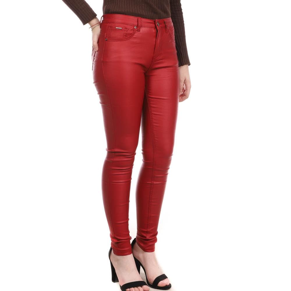 Pantalon skinny enduit Rouge Monday Premium 1