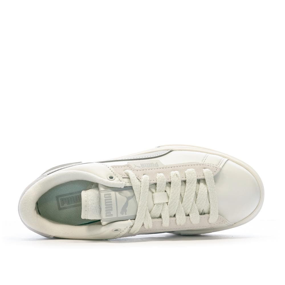 Baskets Écru/Gris Femme Puma Crashed Selflove 4