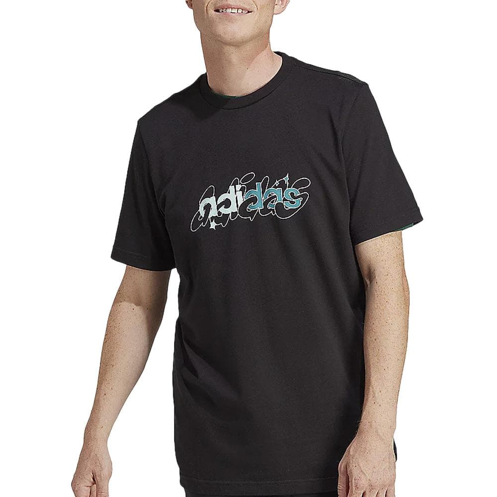 T-Shirt Noir Homme Adidas IM8311 1