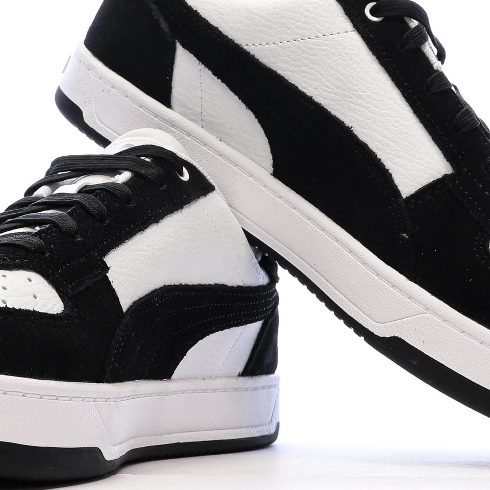 Baskets Blanches/Noires Homme Puma Caven 2.0 Mono 7