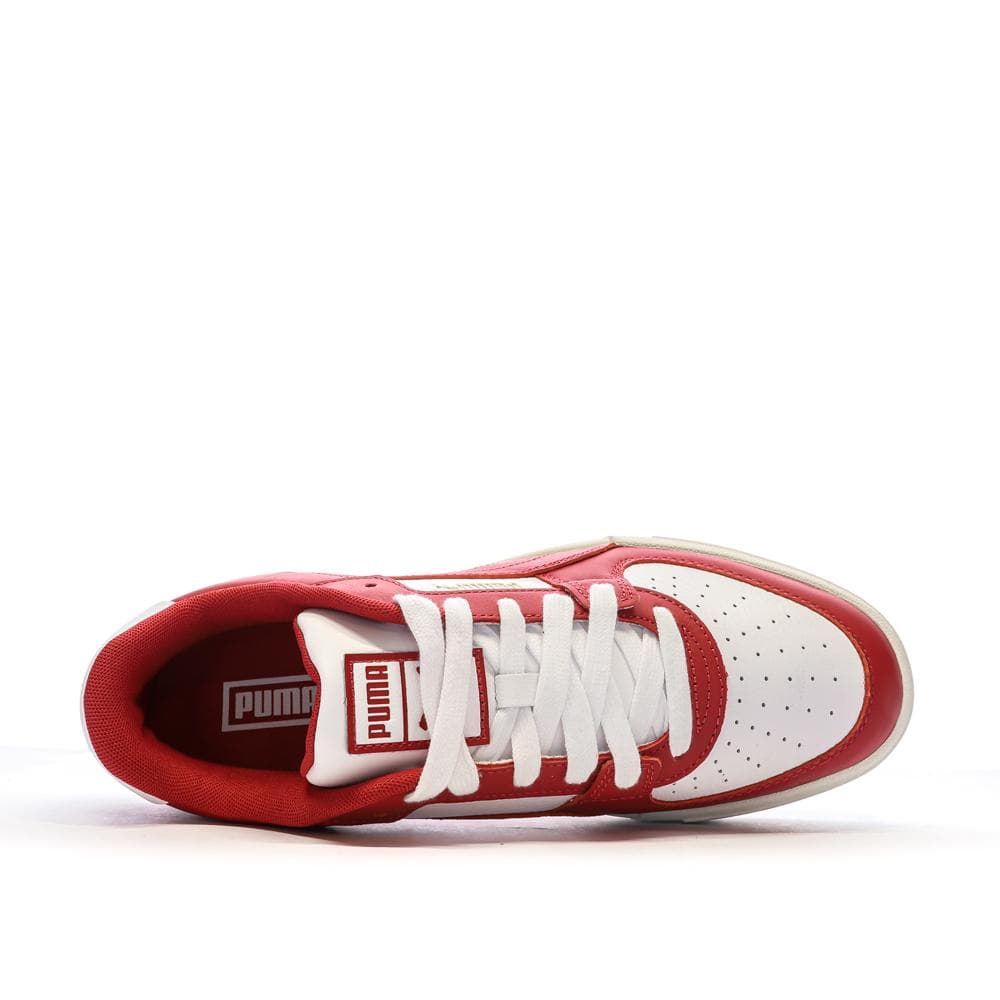 Baskets Blanches/Rouges Homme Puma Pro Classic 4