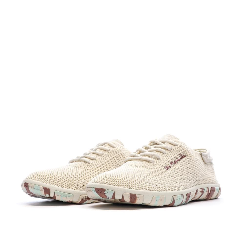 Baskets Beige Femme TBS Tennis Eco Pet Camo 6