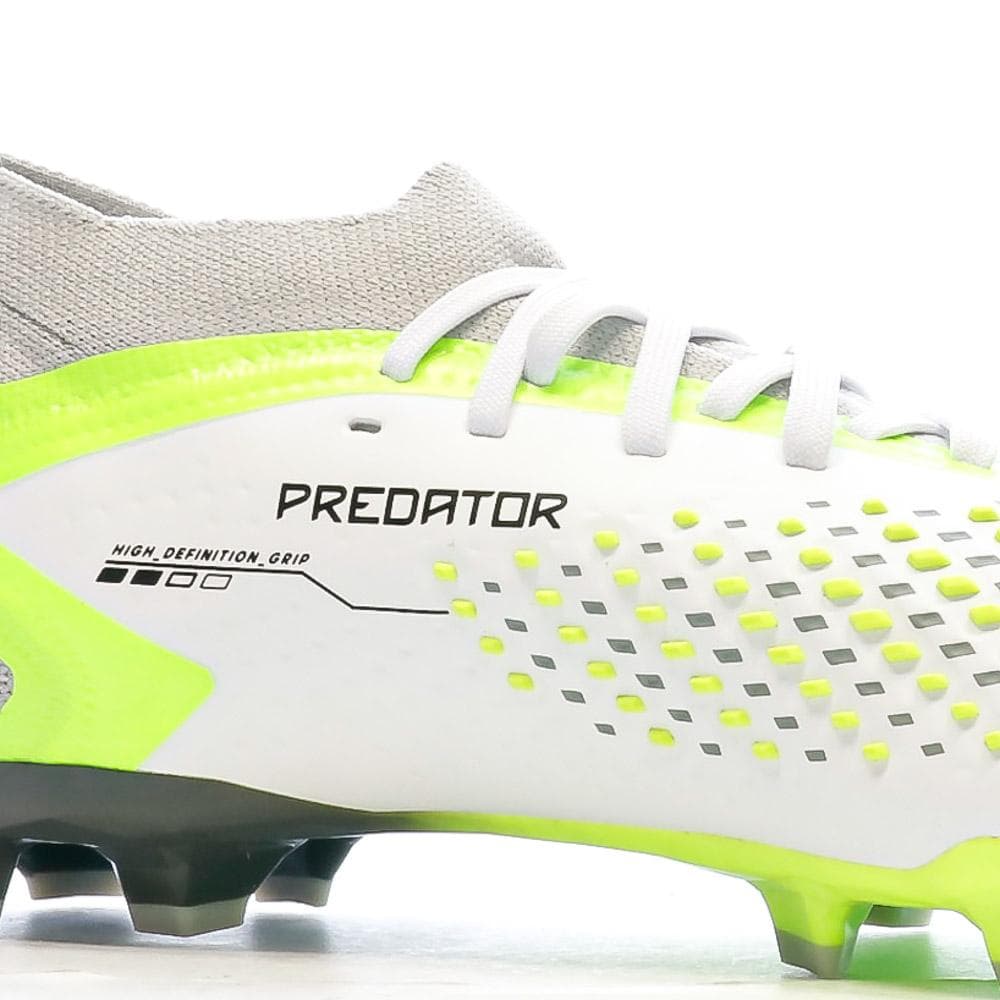 Chaussures de foot Blanc/Vert Homme Predator Accuracy.2 FG 7