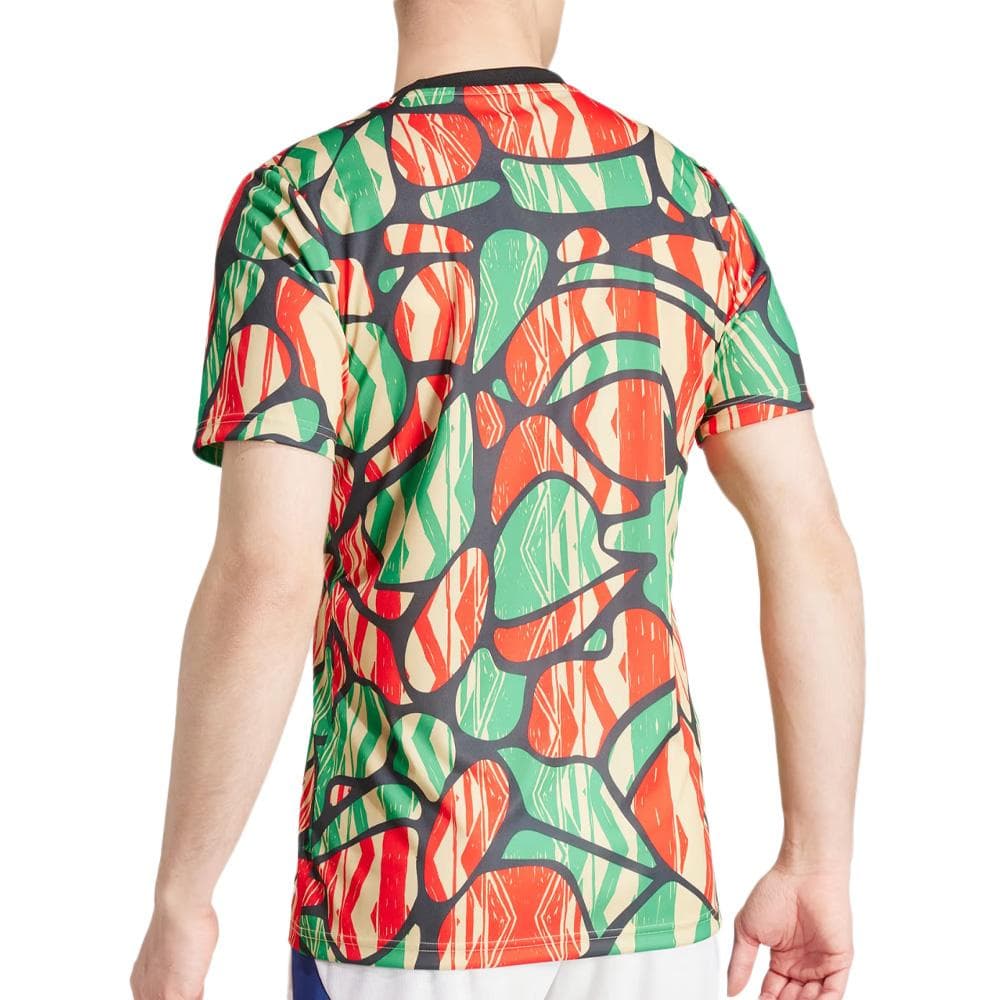 Arsenal Maillot d'avant-match Rouge/Vert Homme Adidas Preshi 2