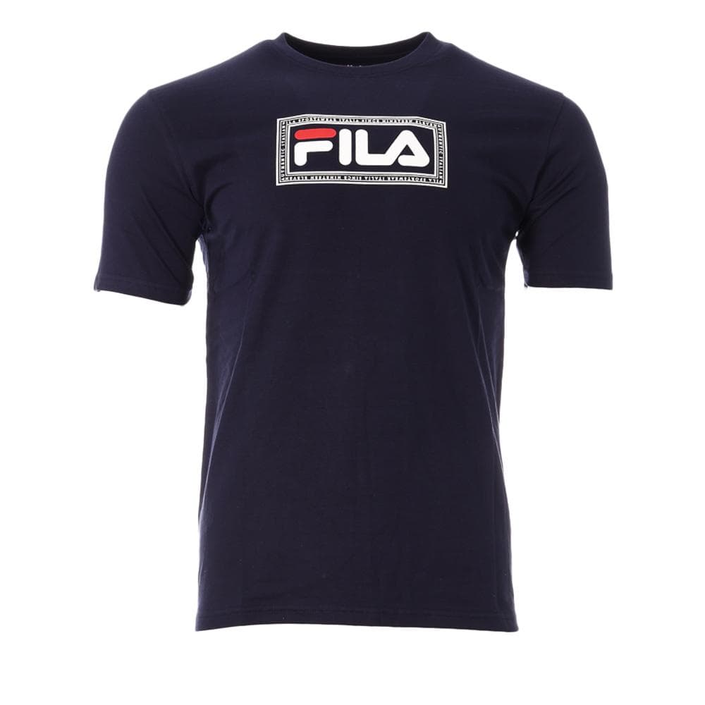 T-shirt Noir Homme Fila Build 1