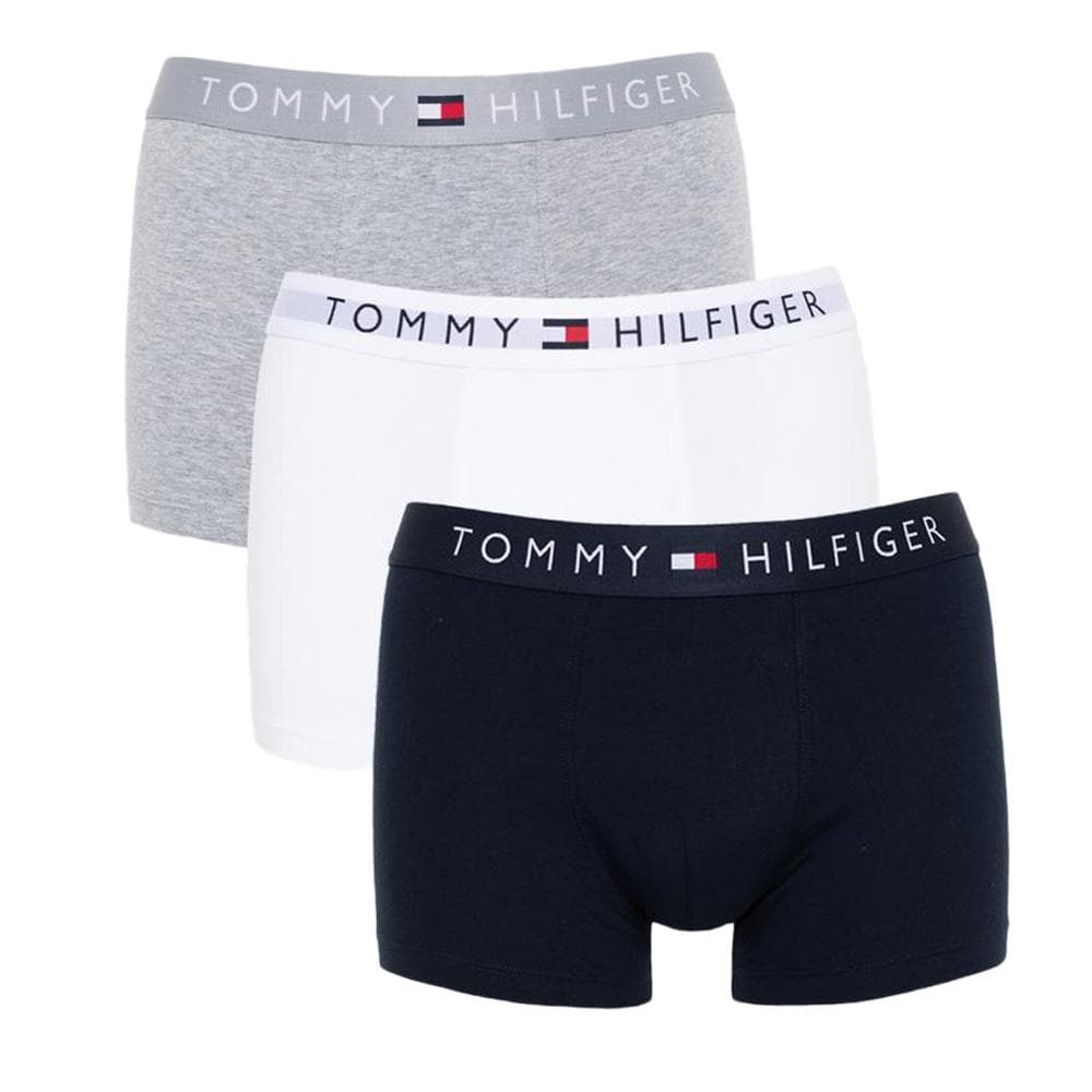 X3 Boxers Marine/Blanc/Gris Homme Tommy Hilfiger UM0UM03181 1