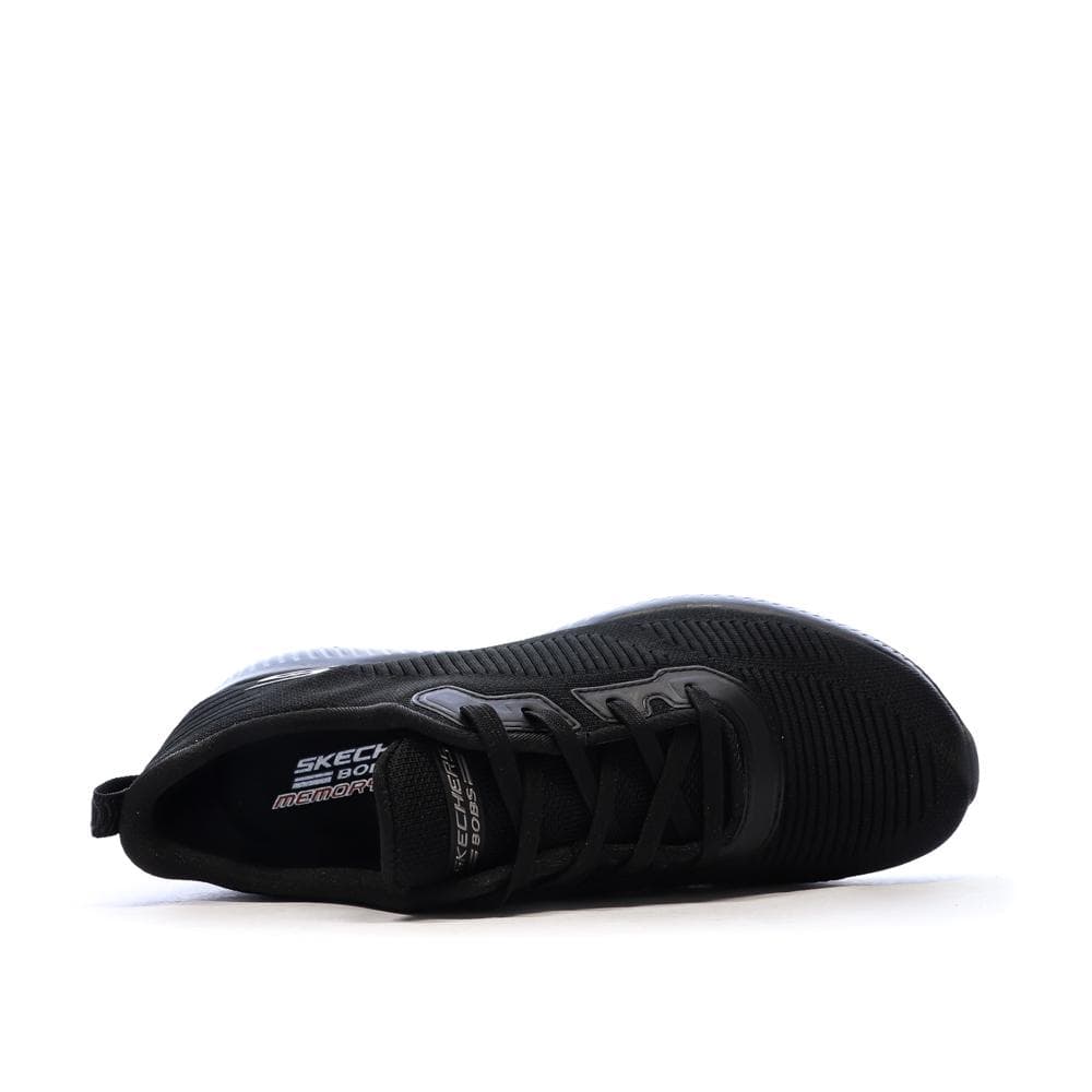 Baskets Noires Femme Skechers Bobs Squad Tough Talk 4