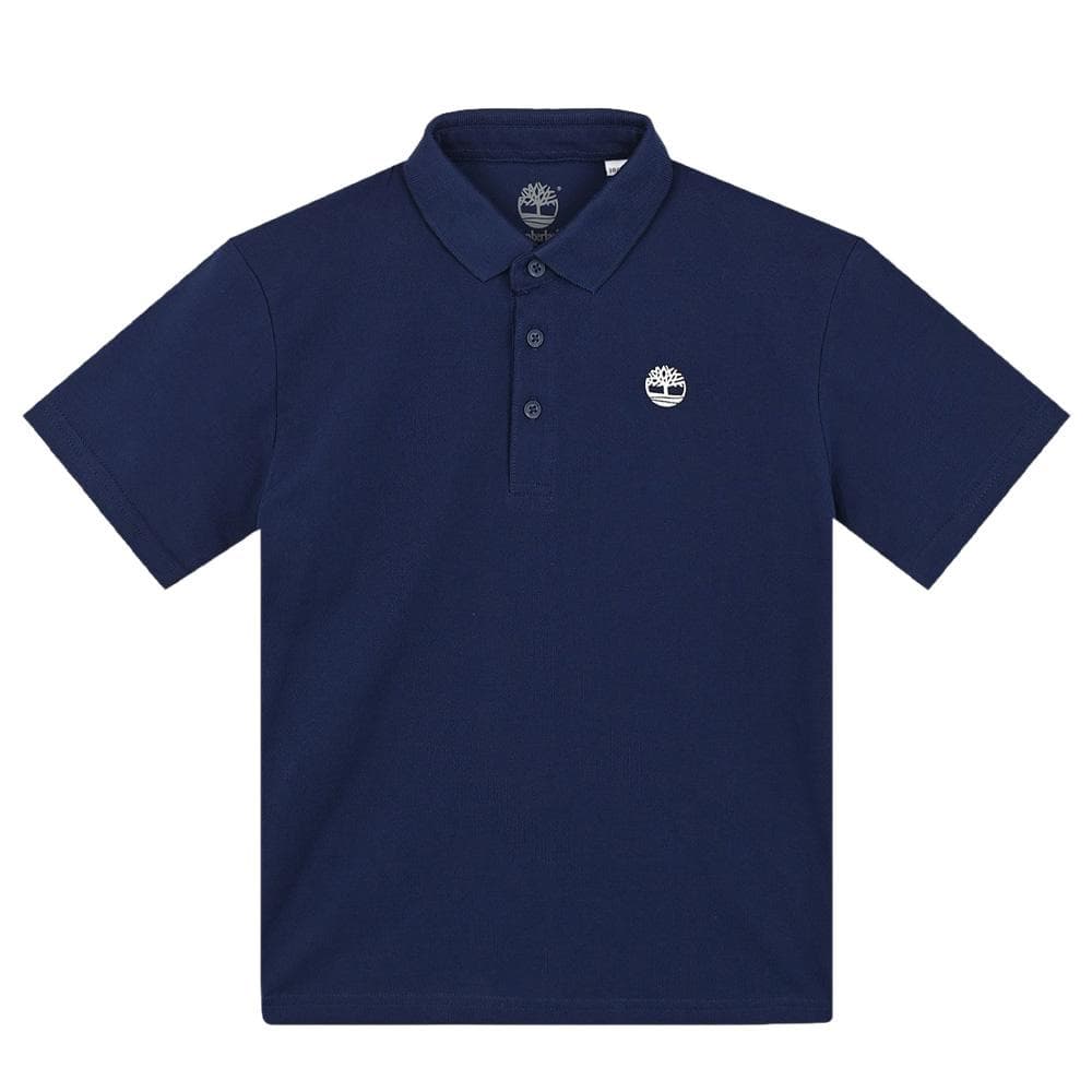 Polo Marine/Blanc Garçon Timberland T604371 1