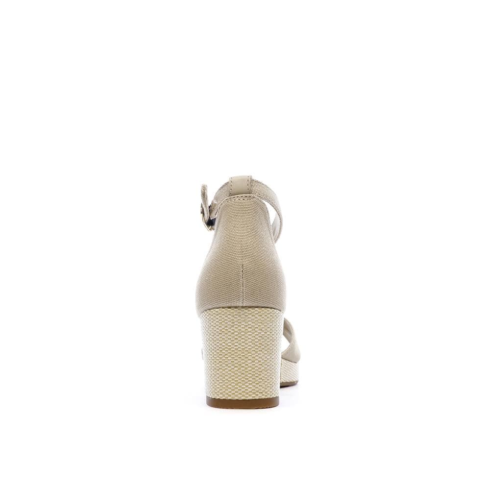 Sandales Beige Femme Tommy Hilfiger Flag Criss-cros 3