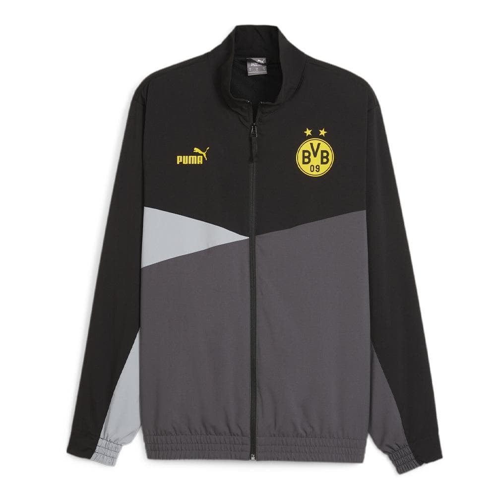 Dortmund Veste De Football Noire Homme Puma 2024 1
