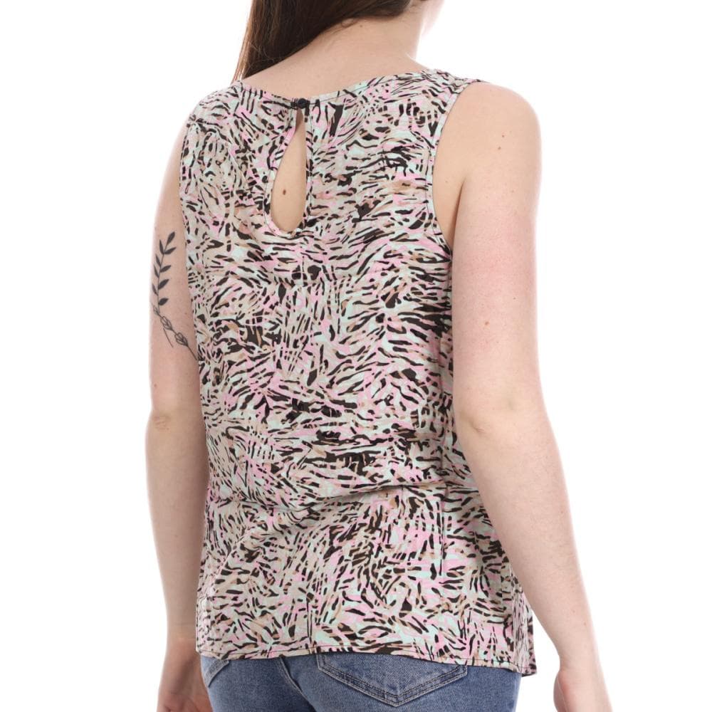Top Rose/Turquoise/Beige Femme Vero Moda Easy 2