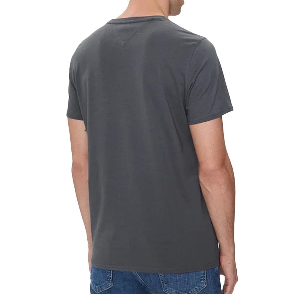 T-shirt Gris Homme Tommy Hilfiger Tjm Xslim 2