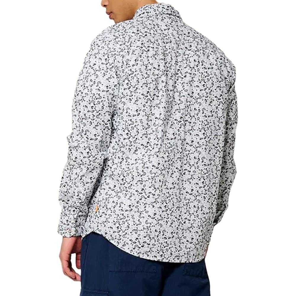 Chemise Blanches à fleurs Homme Kaporal BRADYE25 2