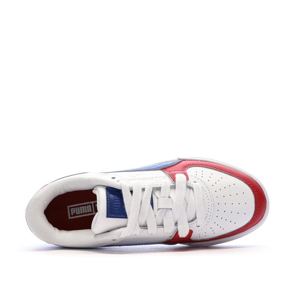 Baskets Blanches/Bleues Garçon Puma Ca Pro Block 4
