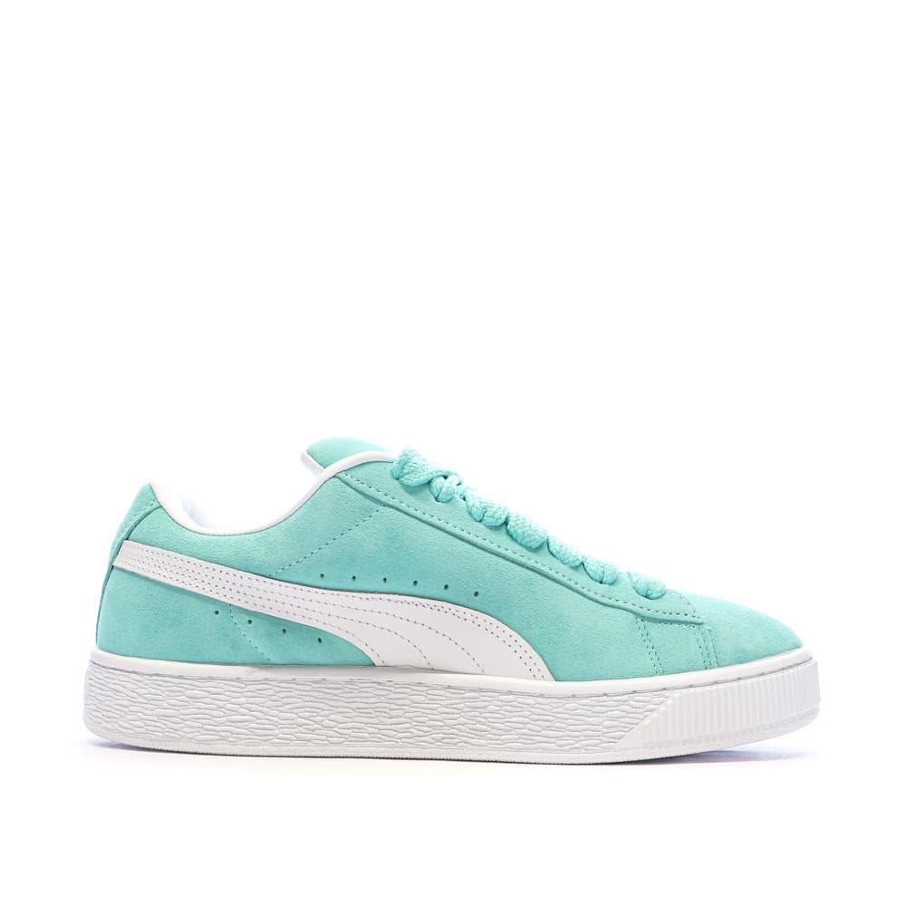 Baskets Turquoise/Blanc Homme Puma Suede XL 2
