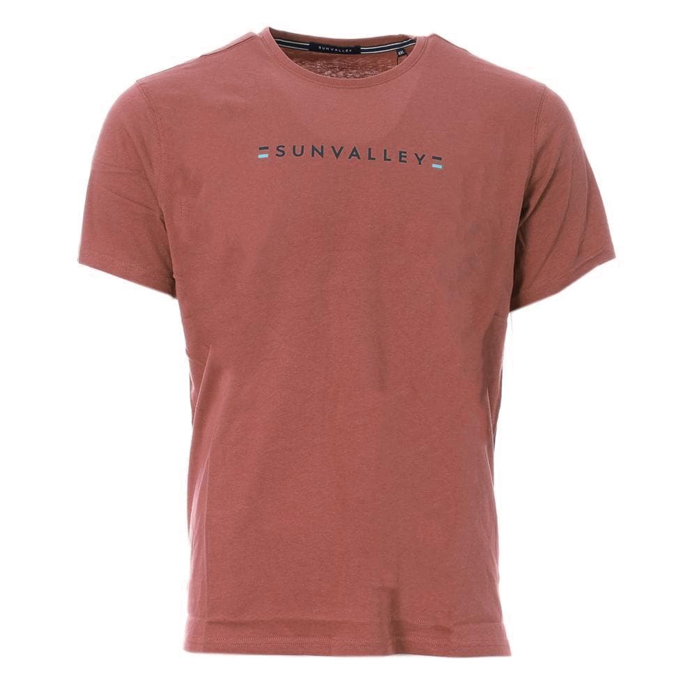 T-shirt Rouge Homme Sun Valley CODREP 1