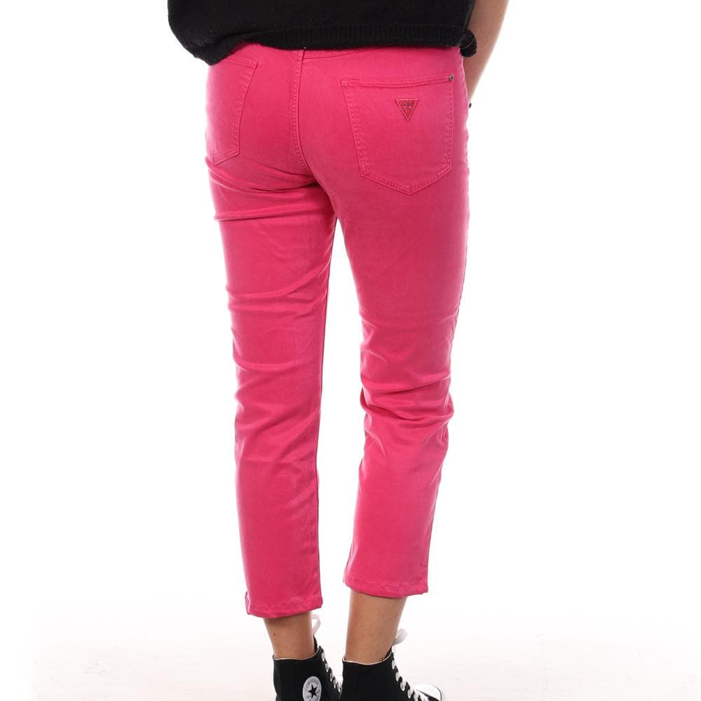 Jean Droit Rose Femme Guess W1GB19W93CD 2