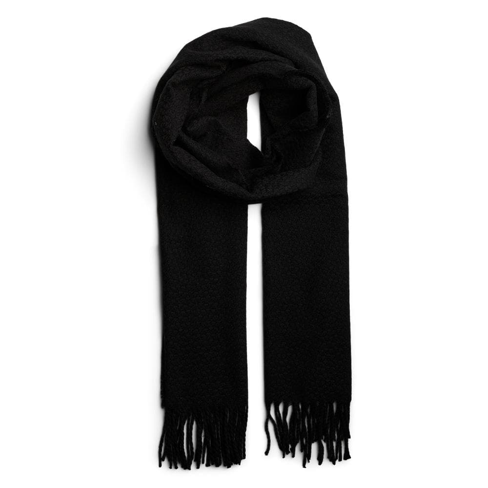 Echarpe Noire Femme Pieces Cella 1