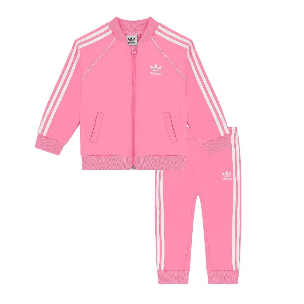 Survêtement Rose Fille Adidas HK7485 1