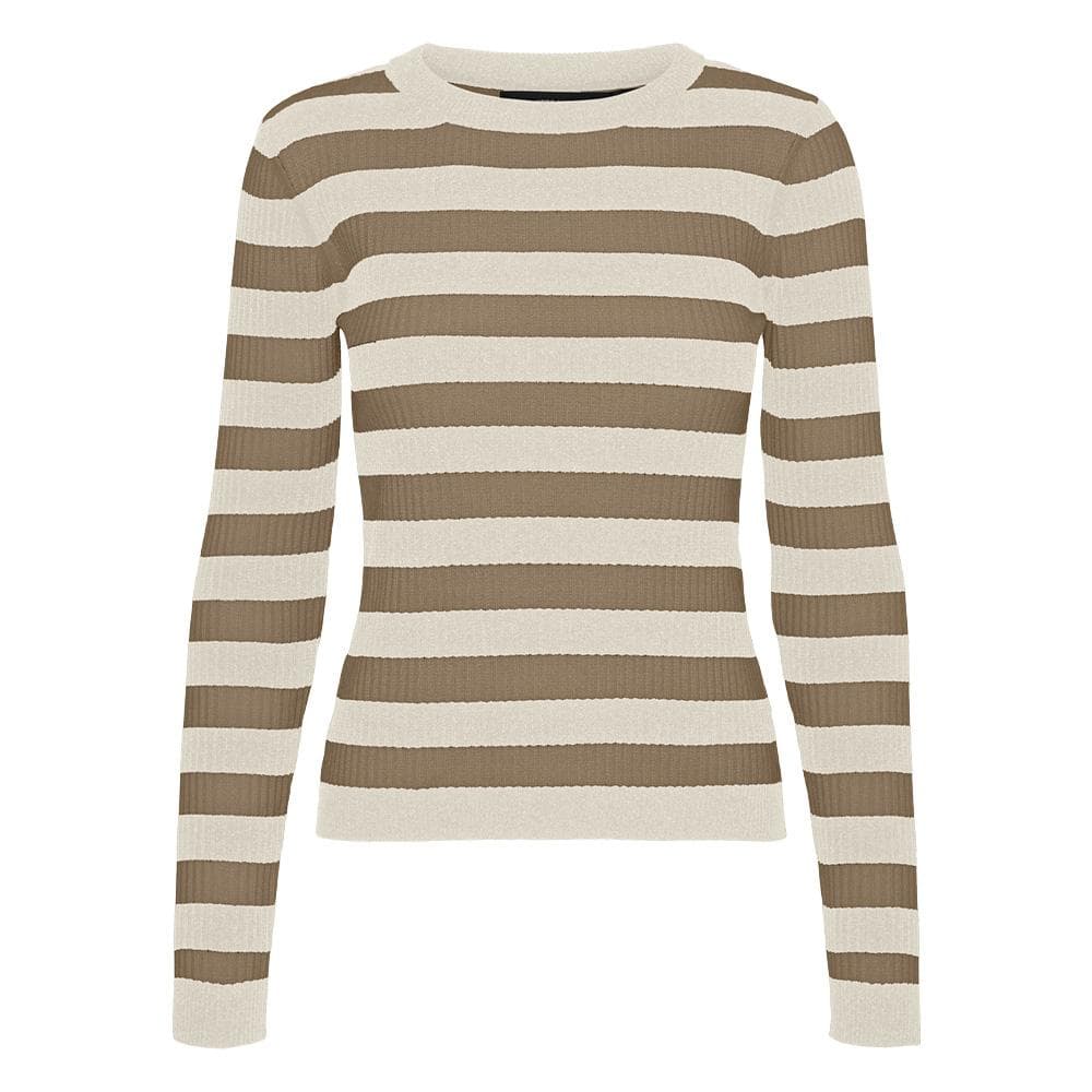 Pull Beige/Taupe Femme Vero Moda Chili 1