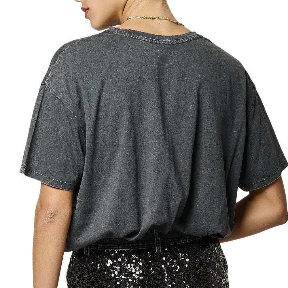 T-Shirt Gris Femme Kaporal SKULL 2