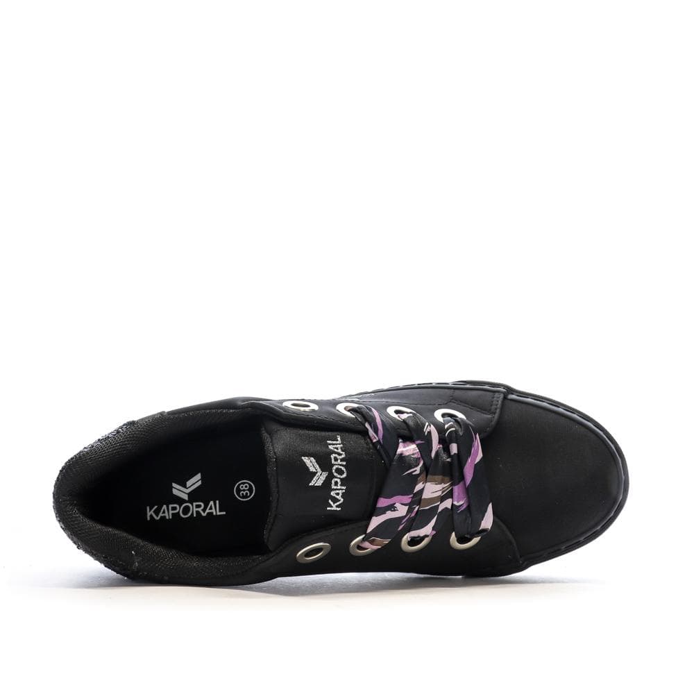 Baskets Noires Femme Kaporal Severine 4