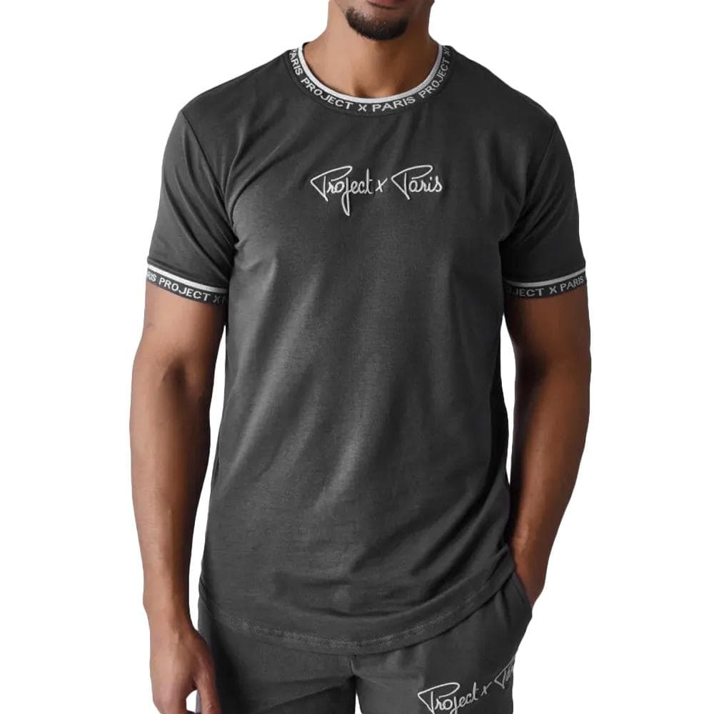 T-Shirt Gris Foncé Homme Project X Paris 2511114 1