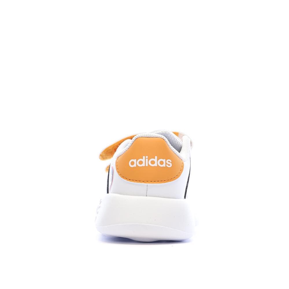 Baskets Blanches Enfant Adidas Coco Grand Court 3