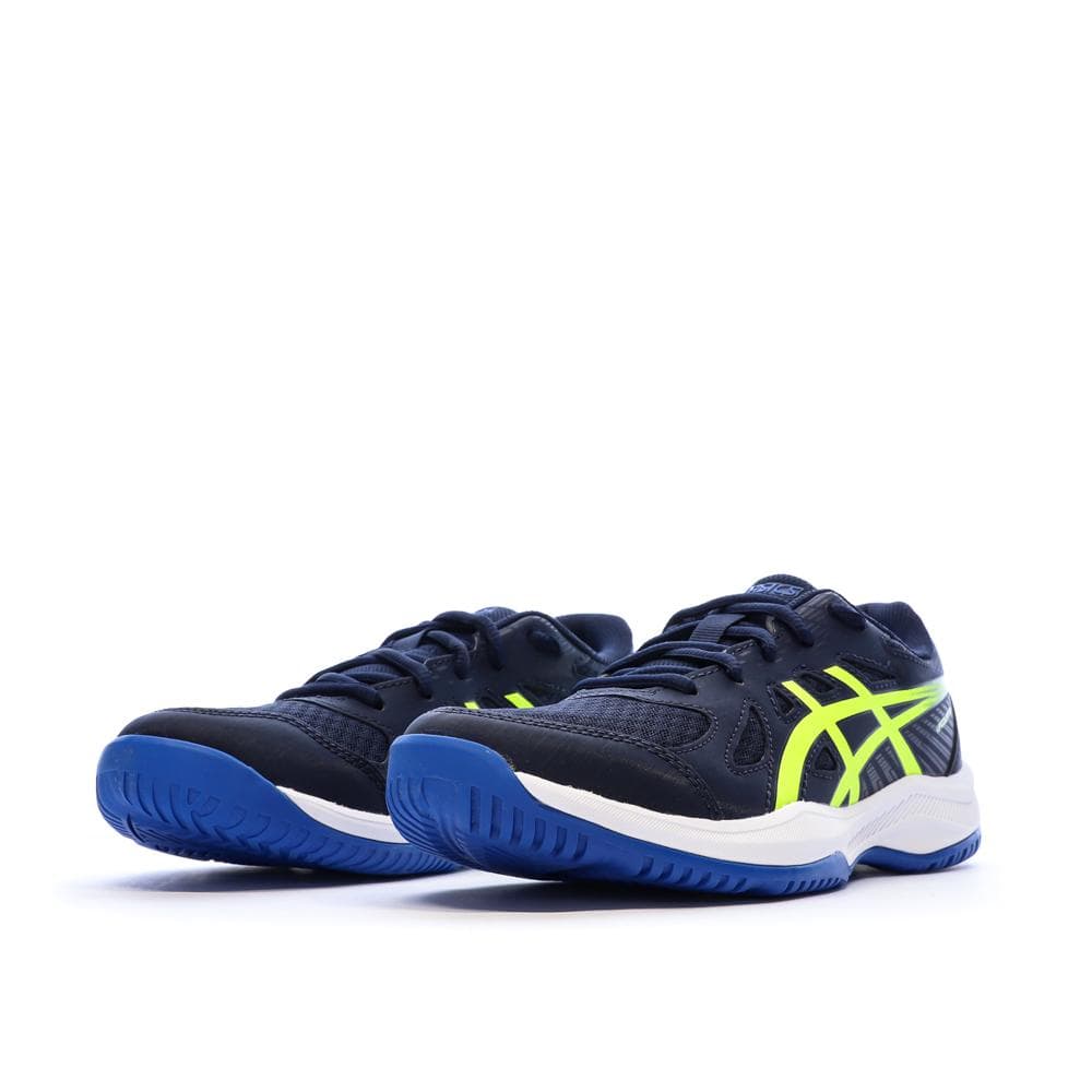 Chaussures de padel Marines/Jaunes Fluo Homme Asics Upcourt 6 6