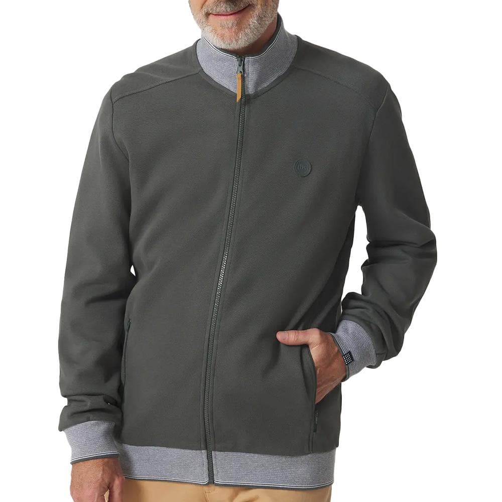 Sweat zippé Vert Homme TBS LOANN 24612 1