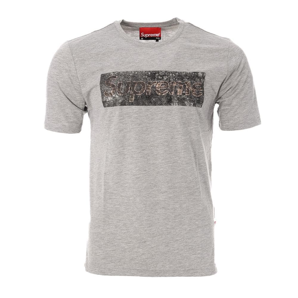 T-shirt Gris Homme Supreme Grip Ugo 1