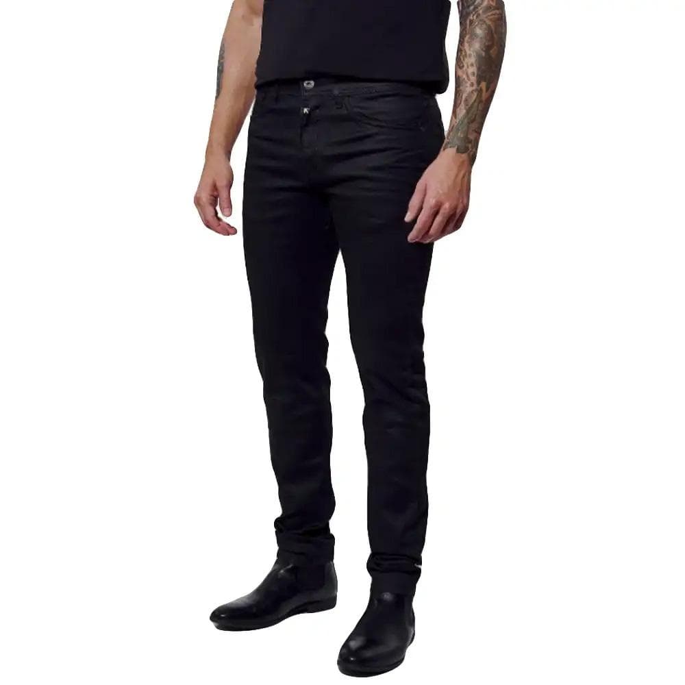 Jean Slim Noir Homme Kaporal DARK 1
