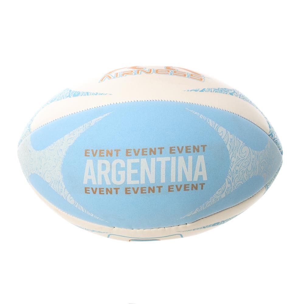 Ballon de Rugby Bleu/Blanc Airness Argentina 1