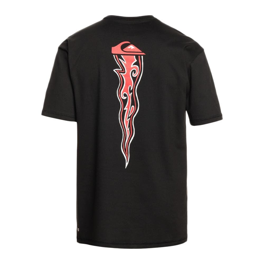 Lycra Noir Homme Quiksilver Mongrel Surf Tee Ss 2