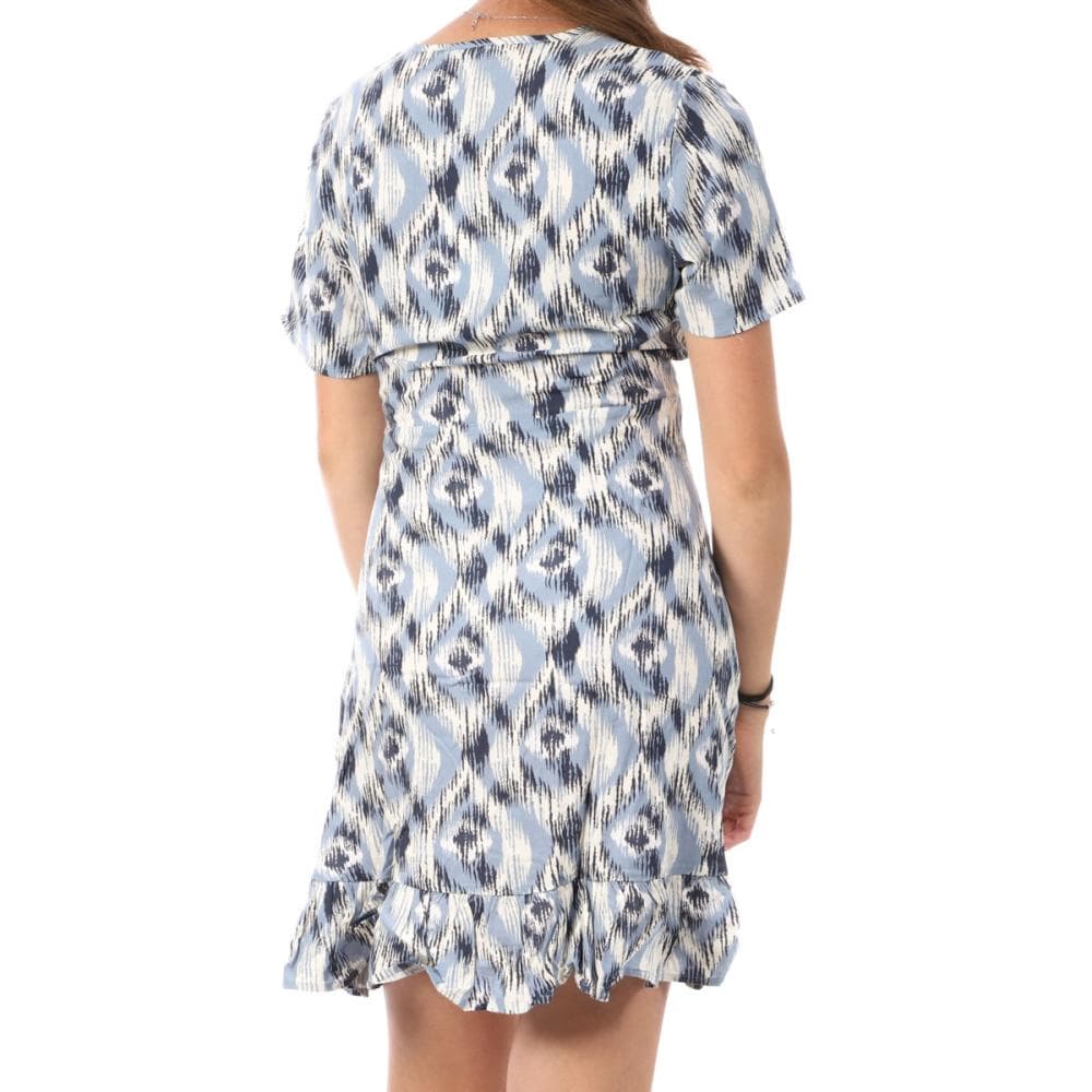 Robe Bleu Femme Only Marlie Wrap 2