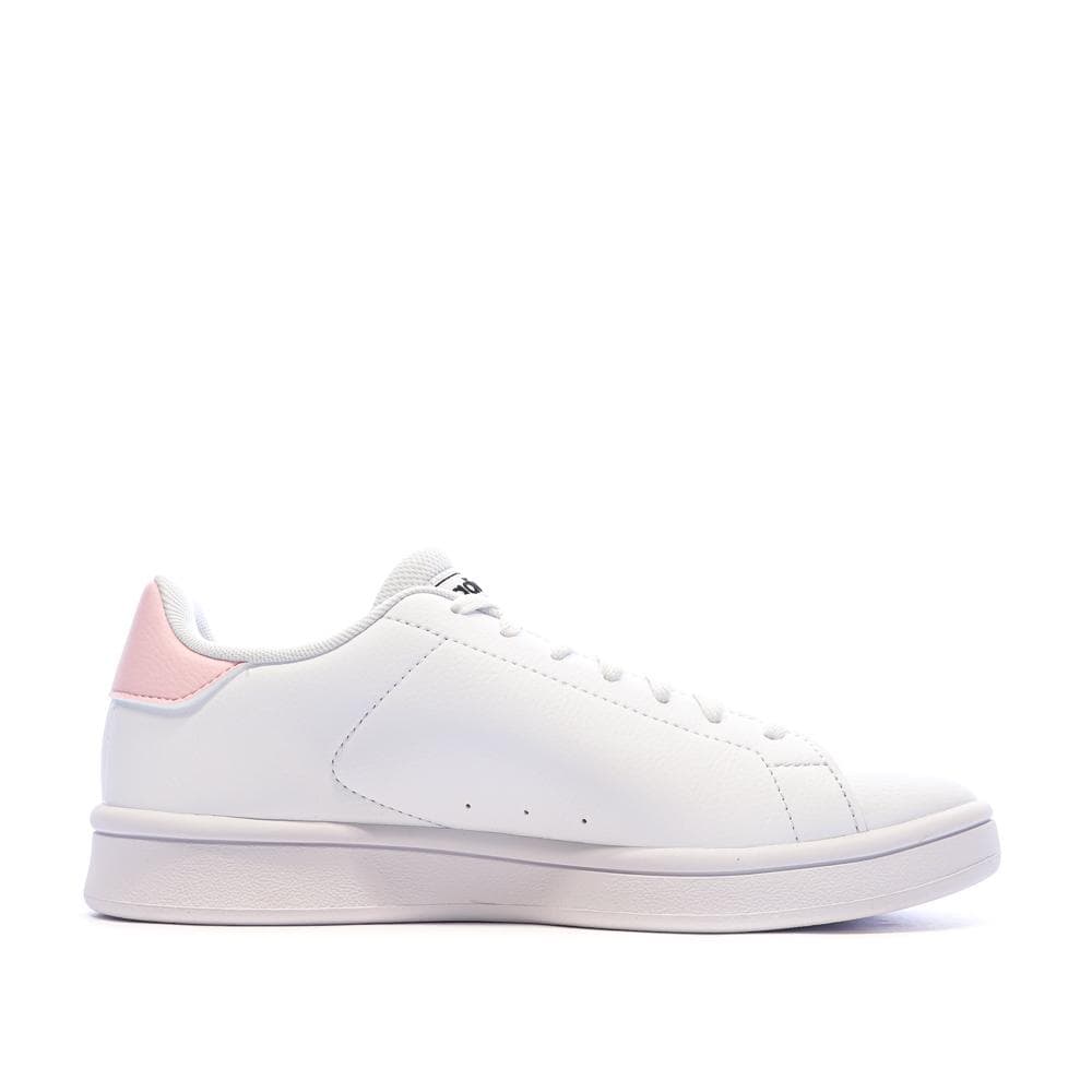 Baskets Blanc/Rose Femme Adidas Urban Court 2